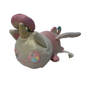 Aphmau MeeMeows Sparkle Unicorn Cat Plush 6" Rainbow Colorful Stuffed Toy